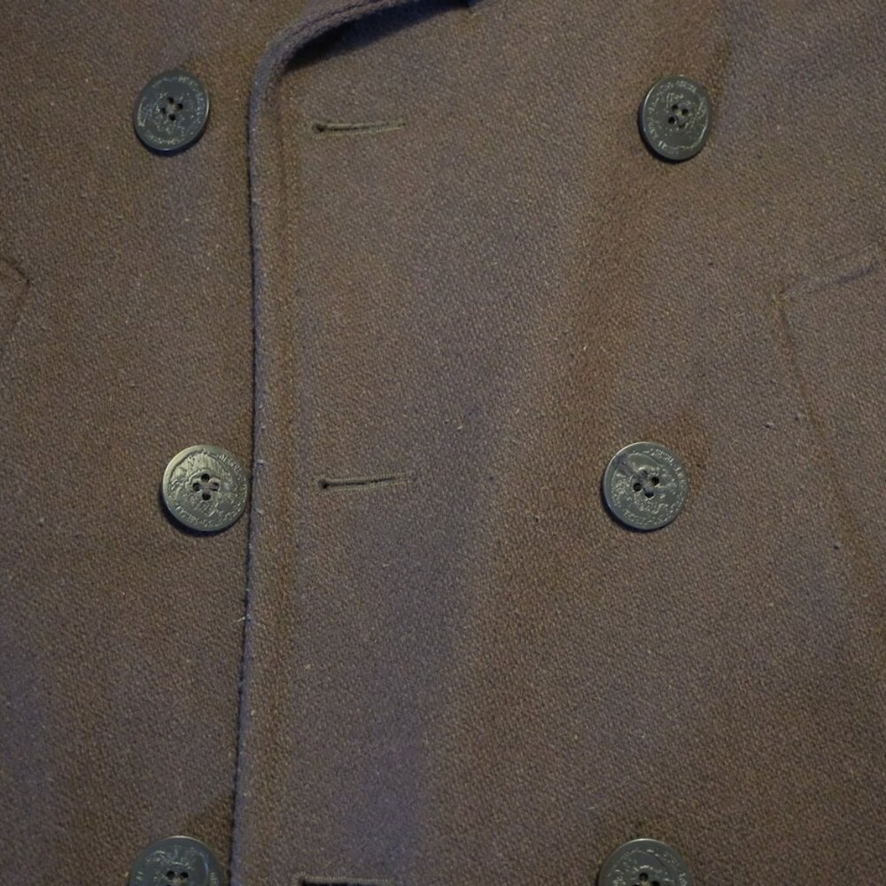 Diesel Pea coat XL Brown - Picture 10 of 10